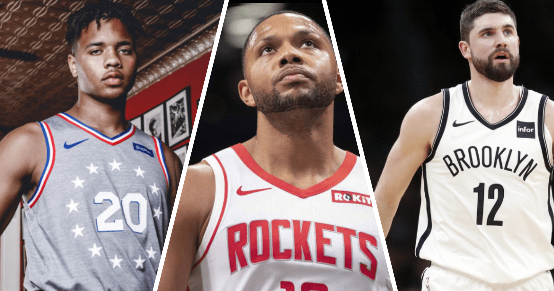 篮网血洗火箭，乔治送出助攻